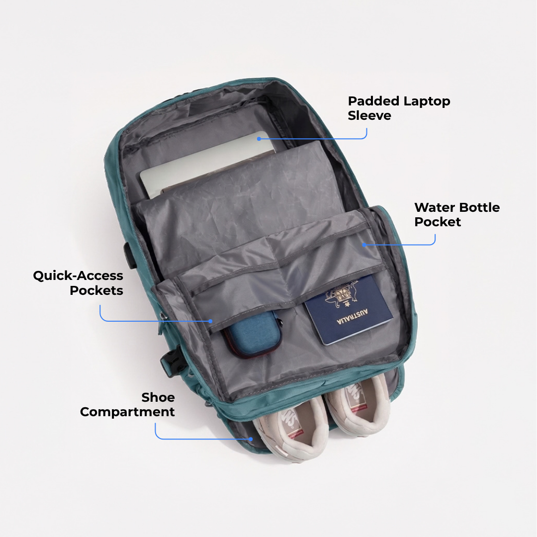 Globetrotter | Expandable 35L Carry-On Backpack