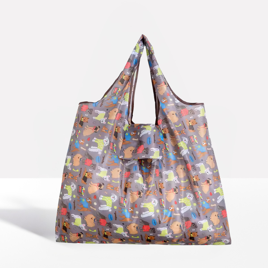 Foldable Lightweight Shopping Tote