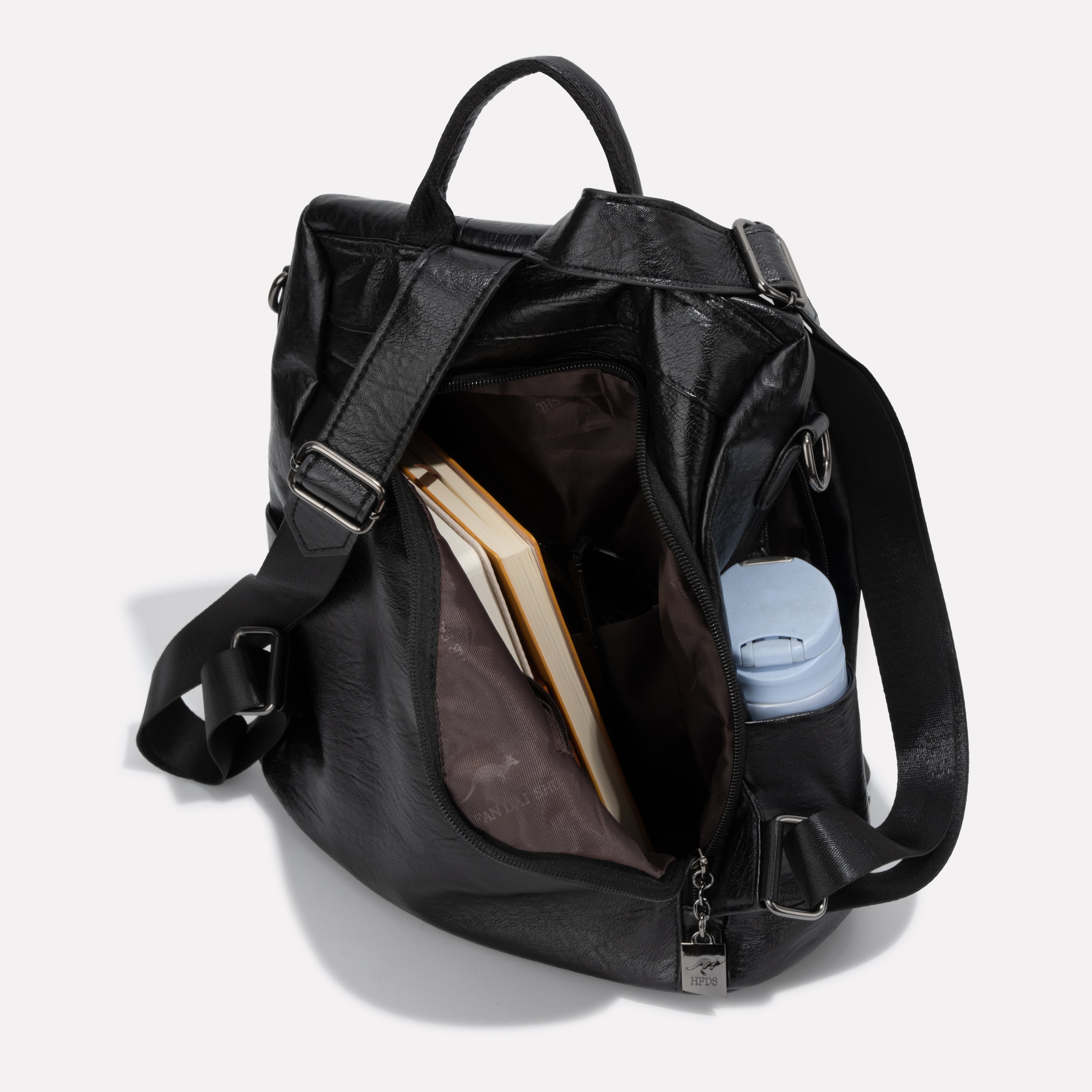 Tourer | Women's Anti-Theft Leather Backpack