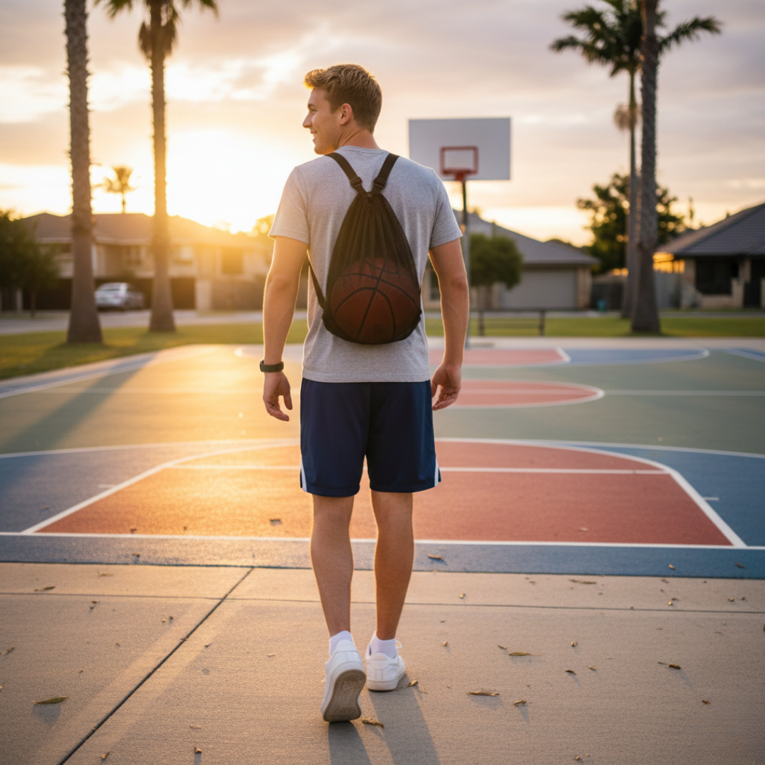 Breathable Mesh Drawstring Pack