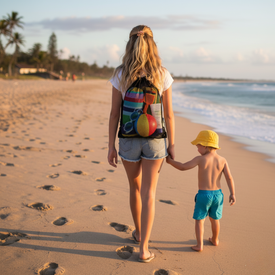 Breathable Mesh Drawstring Pack