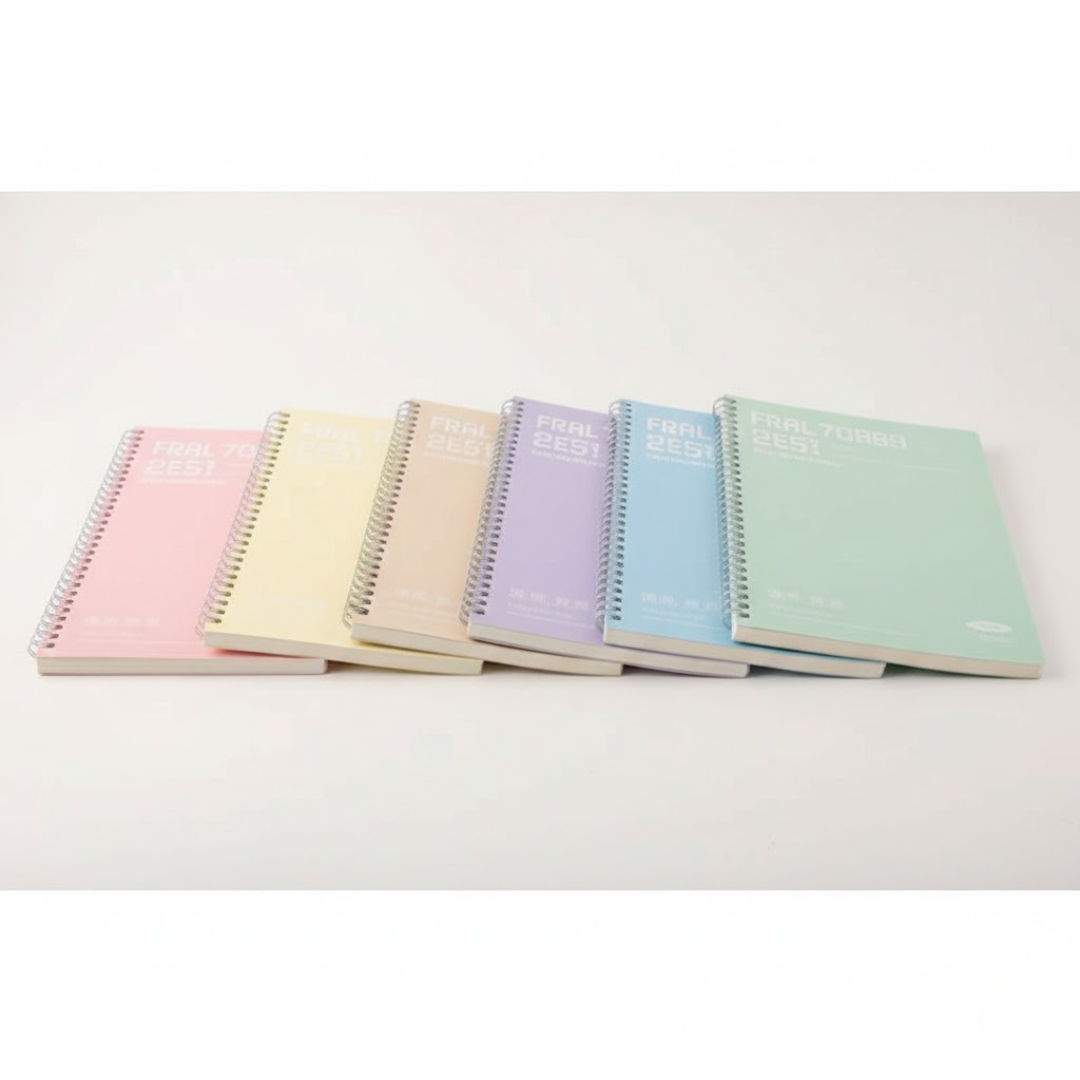 Pastel Spiral Notebook