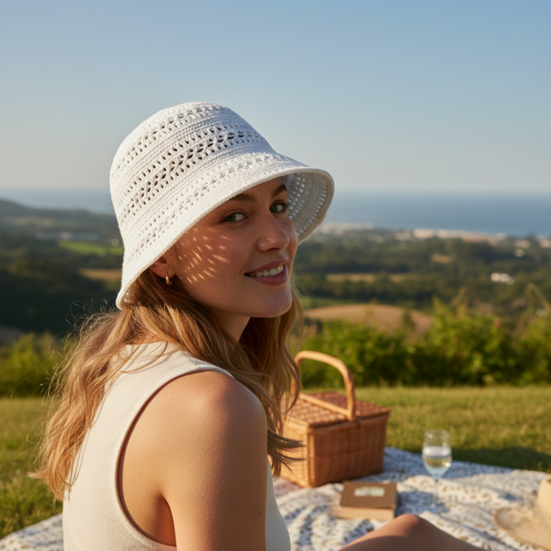 Handmade Crochet Summer Hat