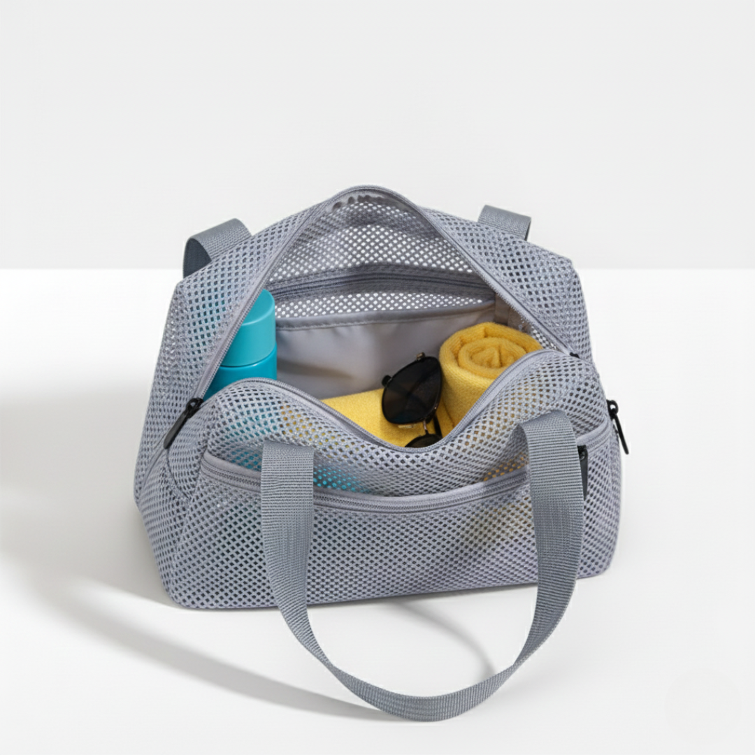 Lyra Zip Nylon Handbag