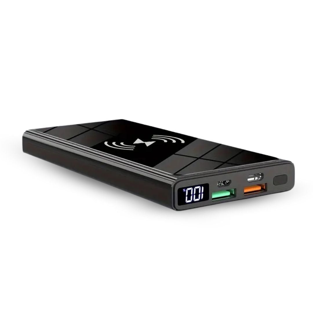 10,000mAh Portable Wireless Power Bank