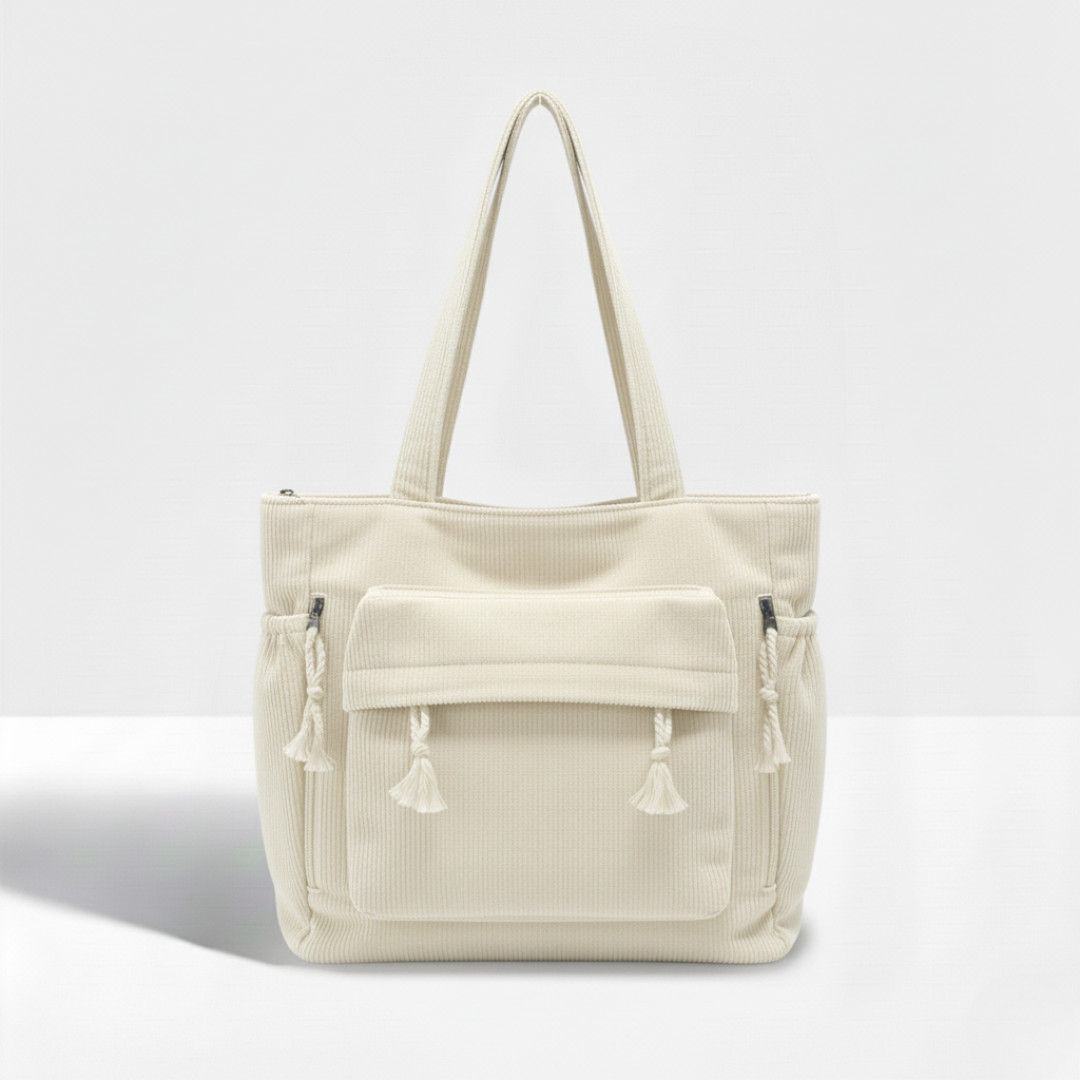 Sadie Corduroy Tote