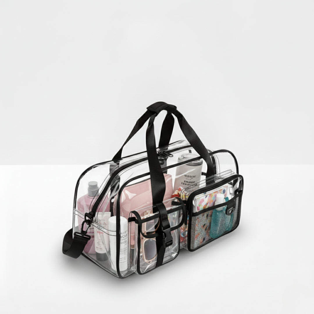 Transparent Wet Dry Duffle
