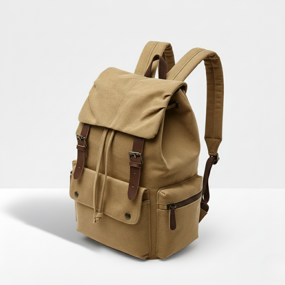 Vintage Anti-Theft Backpack