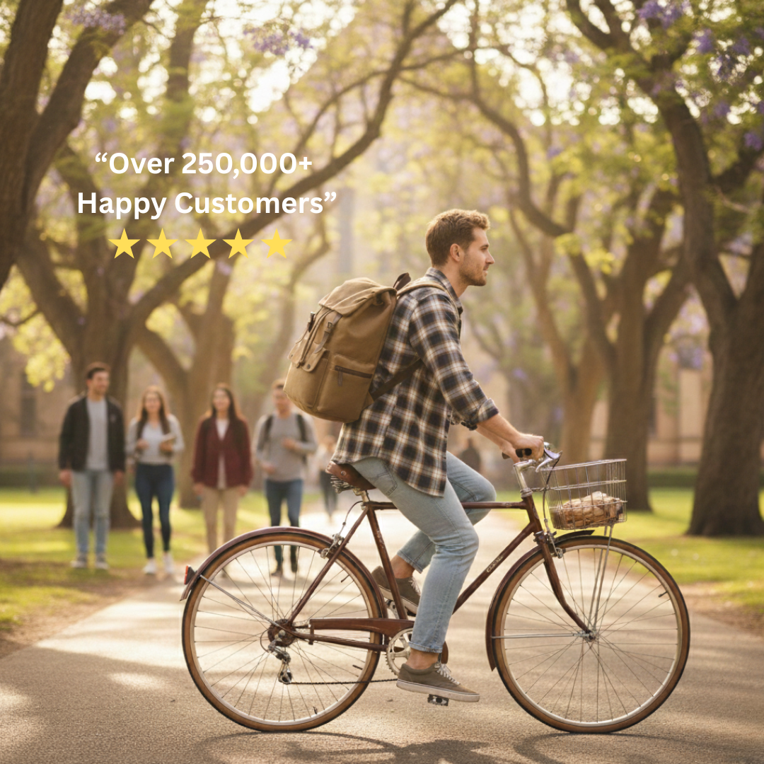 Vintage Anti-Theft Backpack