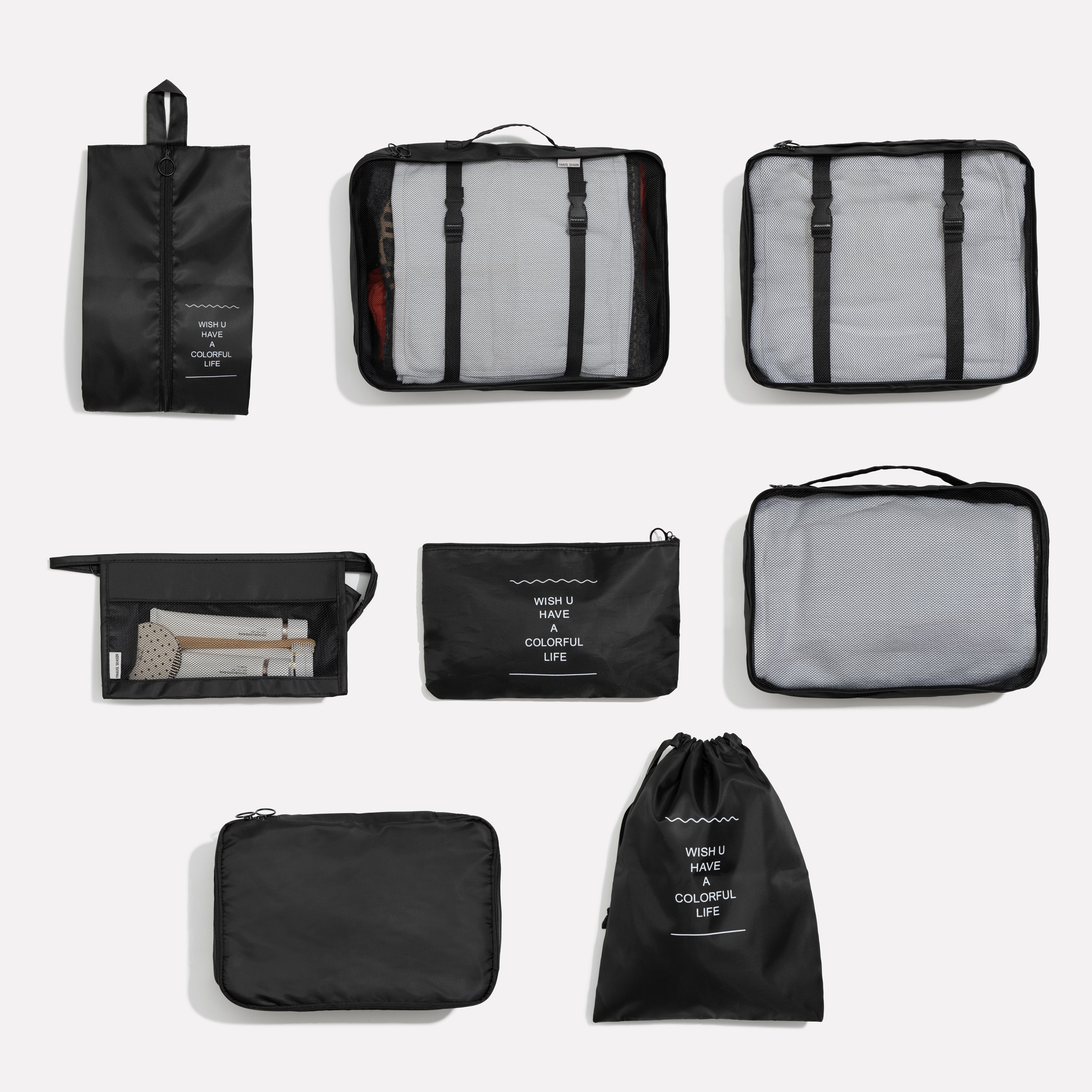 Easy-Pack Travel Cubes | 8 Pack