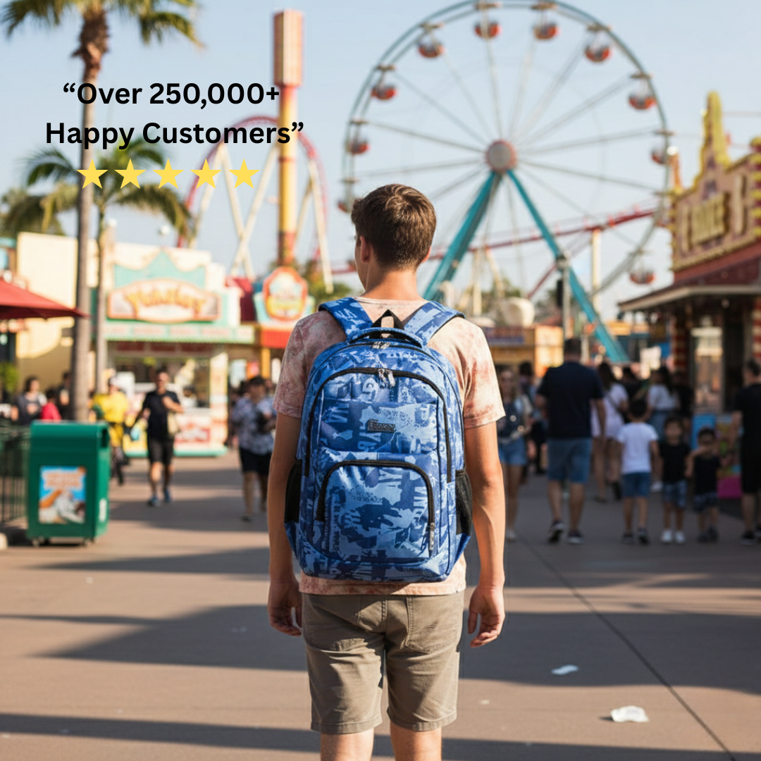 Camo School Backpack