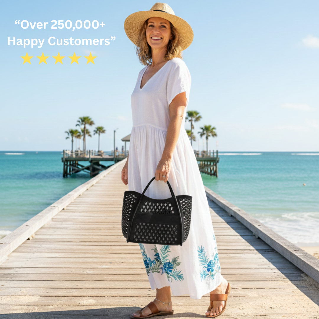 Livia Hollow Jelly Tote