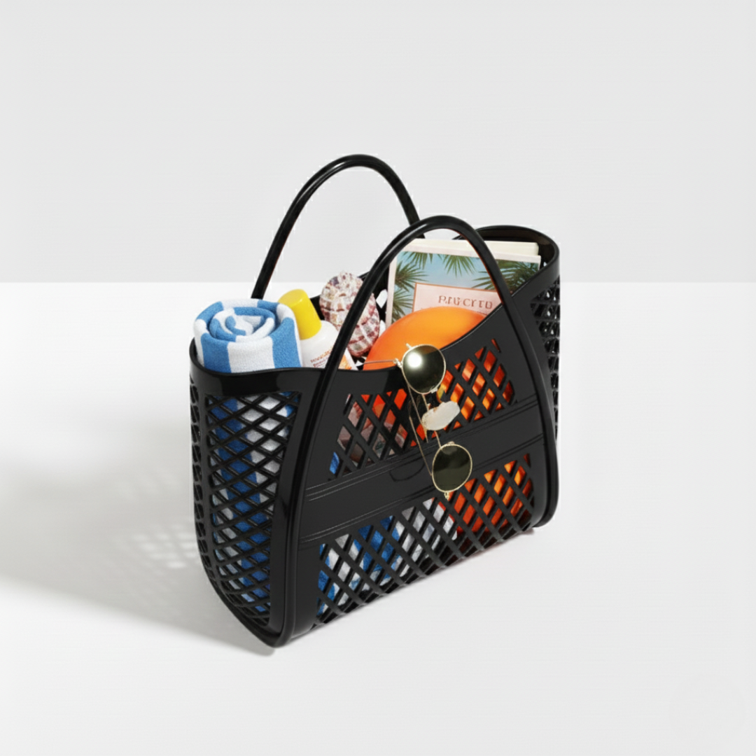 Livia Hollow Jelly Tote