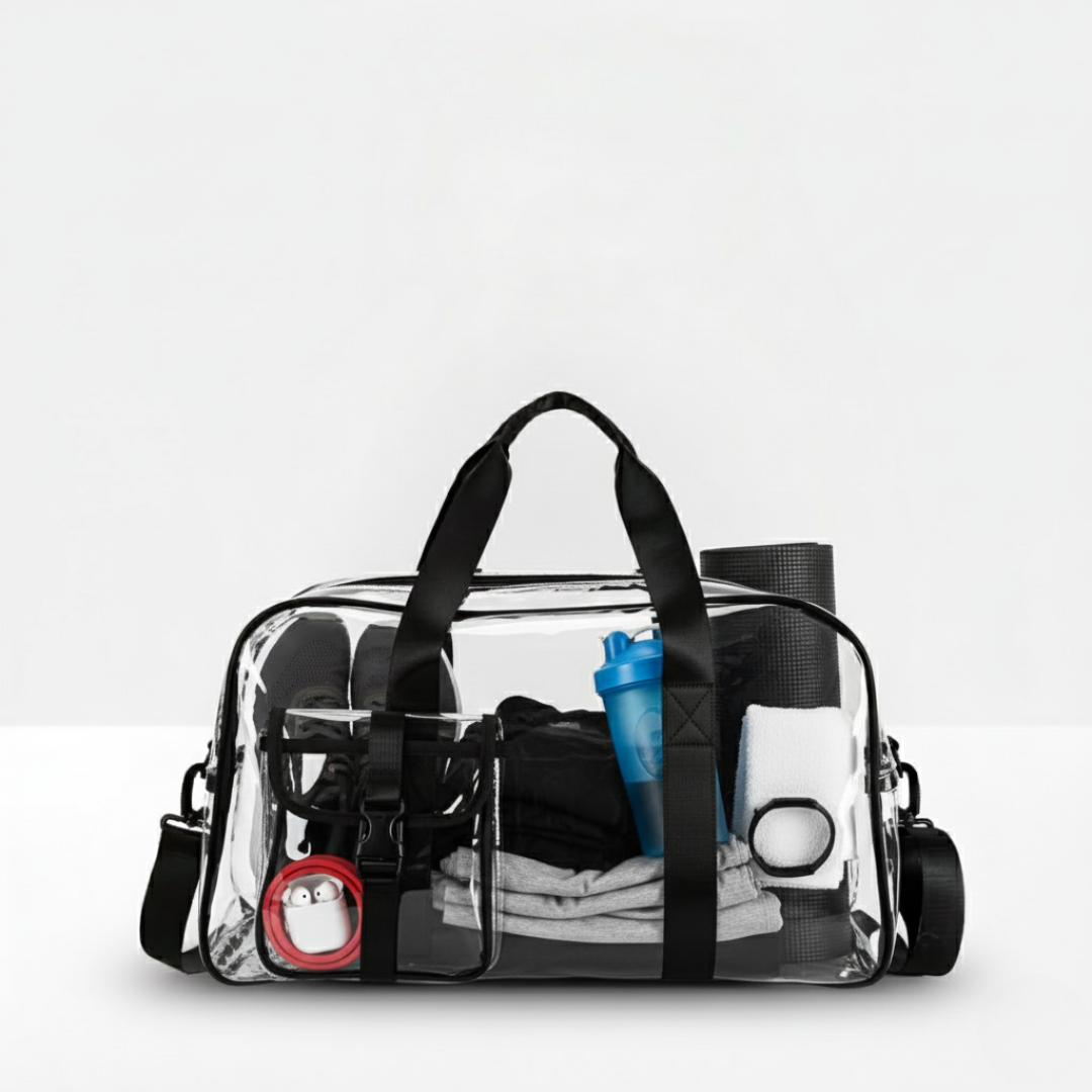 Transparent Wet Dry Duffle