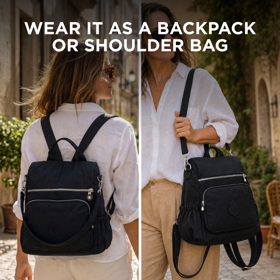 Xena | Versatile Anti-Theft Crossbody Backpack